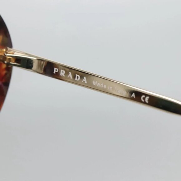 PRADA Sunglasses plastic Brown Auth BA4789 - Picture 7 of 10